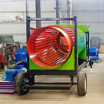 Écran à tambour de bois selon la capacité de conception rotative