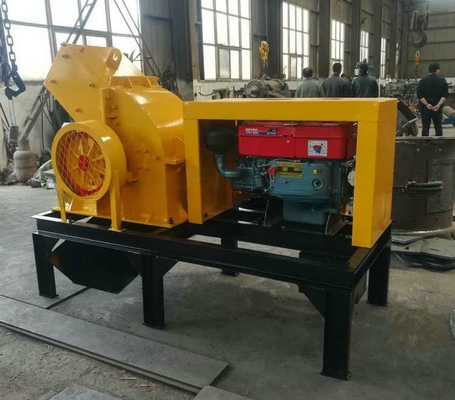 Matériau 40Cr Têtes de marteau Petit moteur mini diesel Moulin à marteaux pour le concassage dur