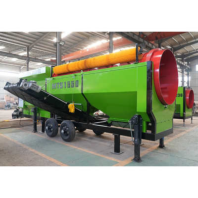 9.4*2.2*2.9M Tissus de revêtement de sol pour le recyclage et les déchets de construction