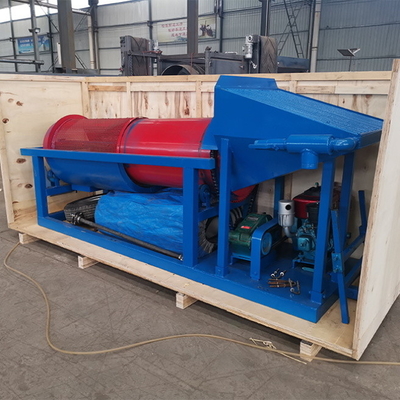 50 à 500 tonnes par heure Capacité d'alluviation de l'or et du diamant usine de lavage mobile portable