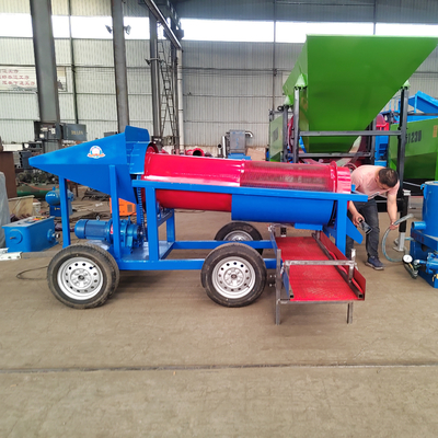 Écran d'extraction d'or grise mobile professionnel pour la séparation du minerai de grande capacité