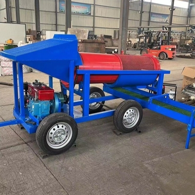 Écran d'extraction d'or grise mobile professionnel pour la séparation du minerai de grande capacité