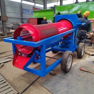 Écran d'extraction d'or grise mobile professionnel pour la séparation du minerai de grande capacité