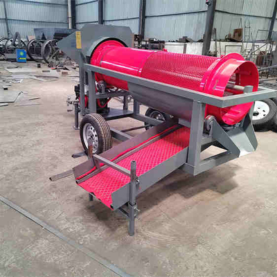 Machine d'extraction d'or mobile de type rotatif pour l'alimentation en énergie dans l'exploitation minière Taille inférieure à 300 mm
