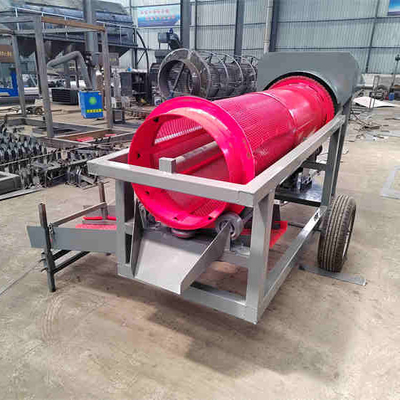 Machine d'extraction d'or mobile de type rotatif pour l'alimentation en énergie dans l'exploitation minière Taille inférieure à 300 mm