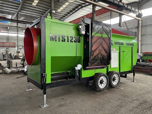 Scanner à tambour rotatif pour le compost Charbon de bois de chauffage