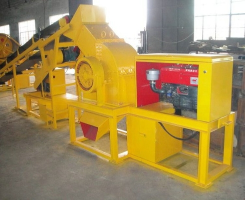 Mini moteur diesel Hummer broyeur de moulin pour la ligne de production de granit de marbre de pierre argileuse