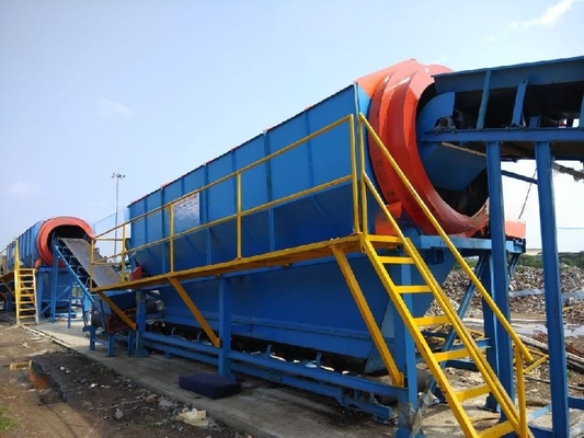 Compost de sol supérieur grès de sable et plus machine à écran à tambour rotatif pour le recyclage des déchets