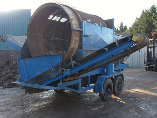 Compost de sol supérieur grès de sable et plus machine à écran à tambour rotatif pour le recyclage des déchets