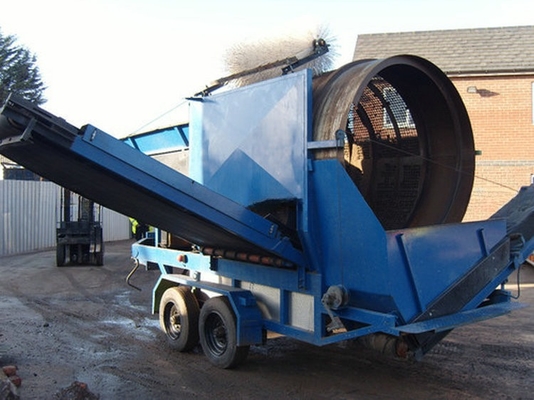 Compost de sol supérieur grès de sable et plus machine à écran à tambour rotatif pour le recyclage des déchets