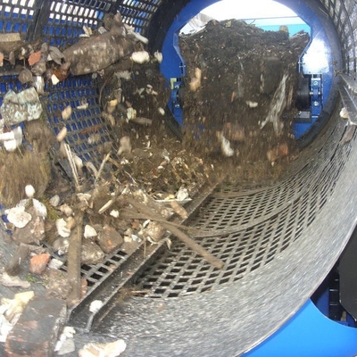 Compost de sol supérieur grès de sable et plus machine à écran à tambour rotatif pour le recyclage des déchets
