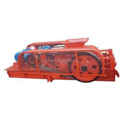 Machine de concassage à double rouleau réglable pour le quartz/calcaire/gypsum
