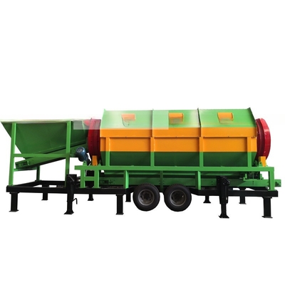 Sage à fûts de compost mobile personnalisable avec une capacité de 1 à 200 tonnes par heure