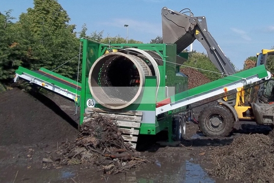 Équipement professionnel à écran rotatif mobile pour l'exploitation minière de l'énergie 3-45KW Exporteur