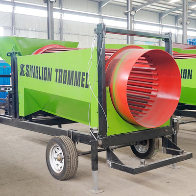 Écran à tambour portable Le choix idéal pour le dépistage du bois de chauffage