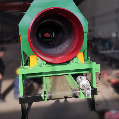 Moins de 300 mm de taille d'alimentation Machine de tamisage rotatif mobile pour compostage