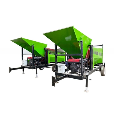 Écran à tambour à bois rotatif durable avec tension 380v/415v/440v