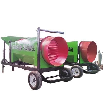 Écran à tambour à bois rotatif durable avec tension 380v/415v/440v