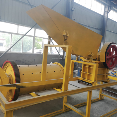Moulin à billes humides à moteur diesel ou à moteur pour le broyage du minerai d'or à prix abordable