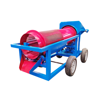 Écran à tambour à rouleaux circulaire portable en or pour équipement mobile de détail