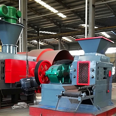 machine à briqueter pour le charbon charbon de bois coke oxyde de carbone poudre de fer quartz scories de plâtre boues de kaolin