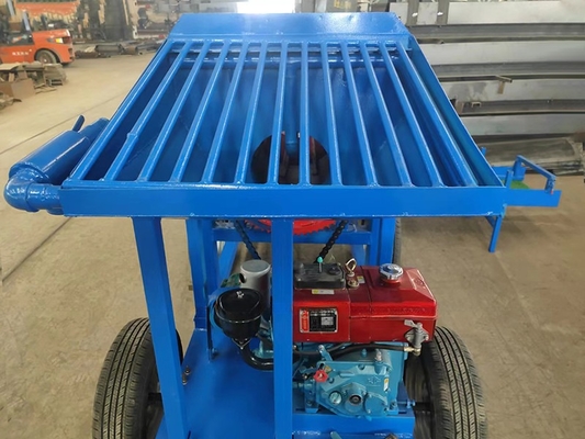 Usine de lavage d'or mobile à récupération élevée portable avec écran à trommel à petite échelle