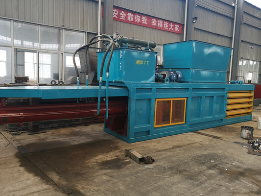 35000 KG Minage énergétique Presses hydrauliques horizontales de ballage pour les solutions d'élimination des déchets