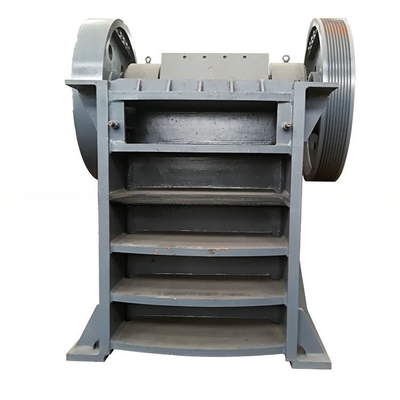 30kw PE400x600 Mobile Petit broyeur de mâchoires de pierre de minerai d'or avec dimensions 1400x1740x1663mm