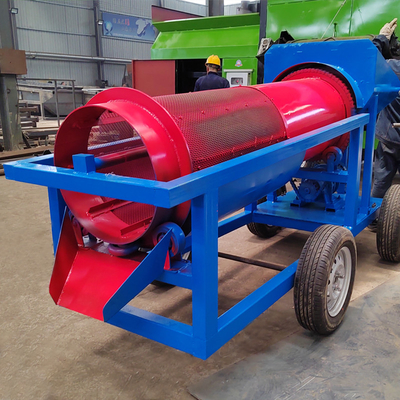 Mini-usine de lavage d'or mobile Sortie d'écran à tambour pour une efficacité énergétique de l'exploitation minière