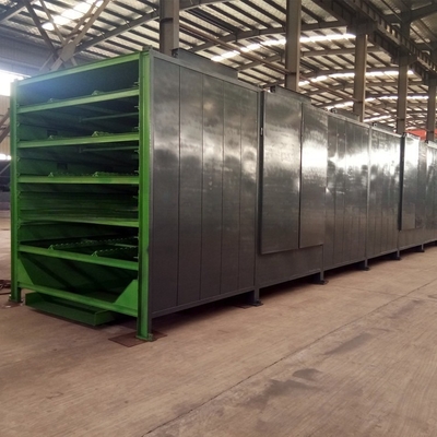 Forneau de séchage industriel sur mesure pour la ligne de production de briquettes de charbon et 4 couches