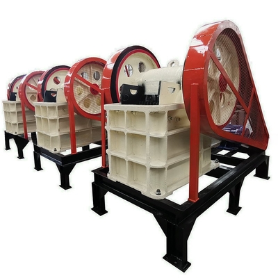Machine de concassage de pierre portable de minerai d'or de 1 à 500 t/h