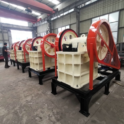 Machine de concassage de pierre portable de minerai d'or de 1 à 500 t/h