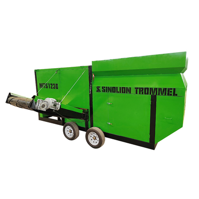 Écran de tambour de déchets ménagers pour le recyclage des métaux/classification des déchets MSW