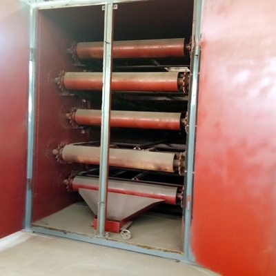 Sécheuse de plateforme à 6 couches Solution de séchage avancée pour la production de briquettes de charbon