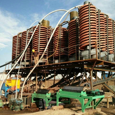 Industrie minière de l'énergie Centrale de récupération de minerai de chromite de 100 tph avec séparateur de minerai de tantale