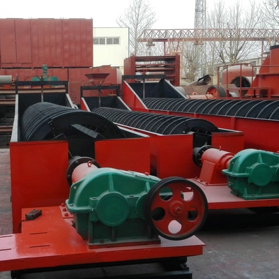 2.7 KG Capacité énergétique Minage de gravier de sable de pierre à double spirale de type à vis lave-sable