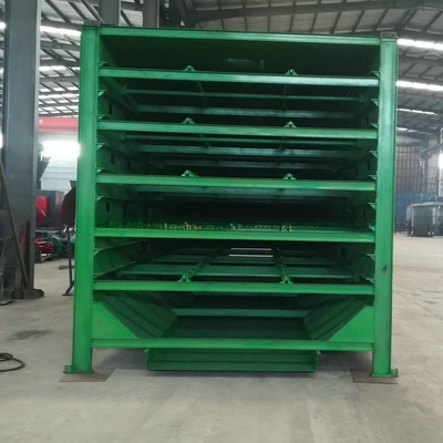 Sécheuse de plateforme à 6 couches Solution de séchage avancée pour la production de briquettes de charbon