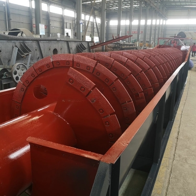 Machine de lavage de sable de gravier à vis en spirale pour usine de lavage de sable de silice