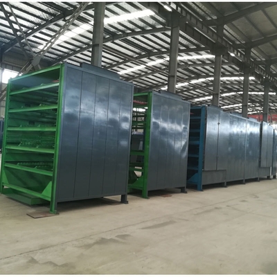 Sécheuse à four de grande capacité pour briquettes de charbon de bois 14000 kg