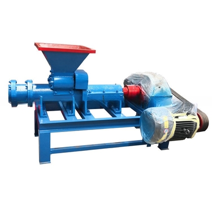 Matériau de base Cendre de charbon Brise de charbon de bois Bares de charbon Pellets de vis Briquette Excruder machine
