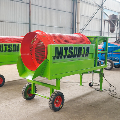 Séparateur de gravité de l'énergie de l'exploitation minière de compost machine de tamisage du sol avec et l'efficacité
