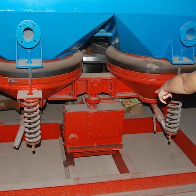 25TPH Machine à jet pour l'extraction de l'or au diamant avec un taux de récupération de 80% à 90% Capacité 4500 kg