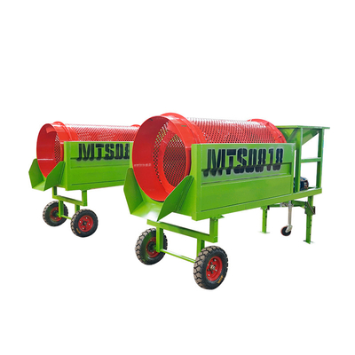 Séparateur agricole à taux de récupération élevé, sélecteur à tambour à tambour mobile pour le compost de sol