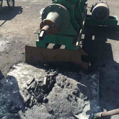 Machine à extruder de briquette de charbon de bois pour l'extraction d'énergie