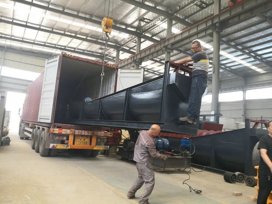 Classificateur à vis usine de lavage de sable d'or et de diamant pour une maintenance facile du sable et des diamants