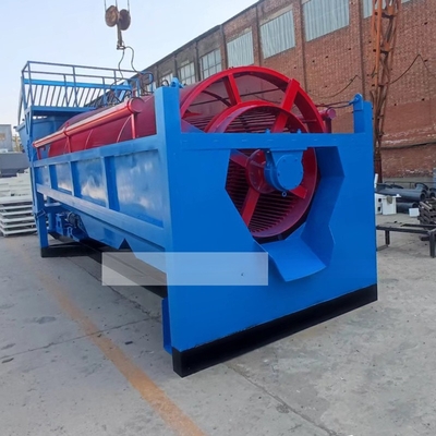 Écran à tambour en or mobile 380V/415V/440V pour usine de lavage