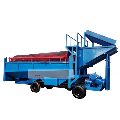 Écran à tambour en or mobile 380V/415V/440V pour usine de lavage