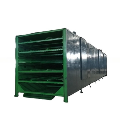Machine de séchage de convoyeur de briquettes de légumes et de charbon avec ceinture de treillis en acier au carbone
