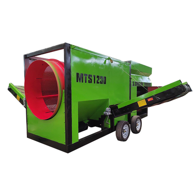 Machine à écran à rouleaux de grande capacité de séparateur de sable pour l'exploitation minière d'énergie avec conception sans arbre