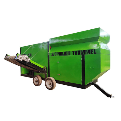 Machine à écran à rouleaux de grande capacité de séparateur de sable pour l'exploitation minière d'énergie avec conception sans arbre